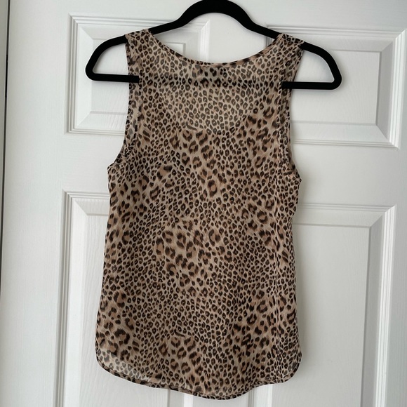 TOPSHOP ANIMAL PRINT TANK TOP. SIZE 4 - Picture 2 of 4